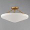 Maxim Lighting Artemis 3-Light Flush Mount, Natural Aged Brass 22450WTNAB - alternate 4